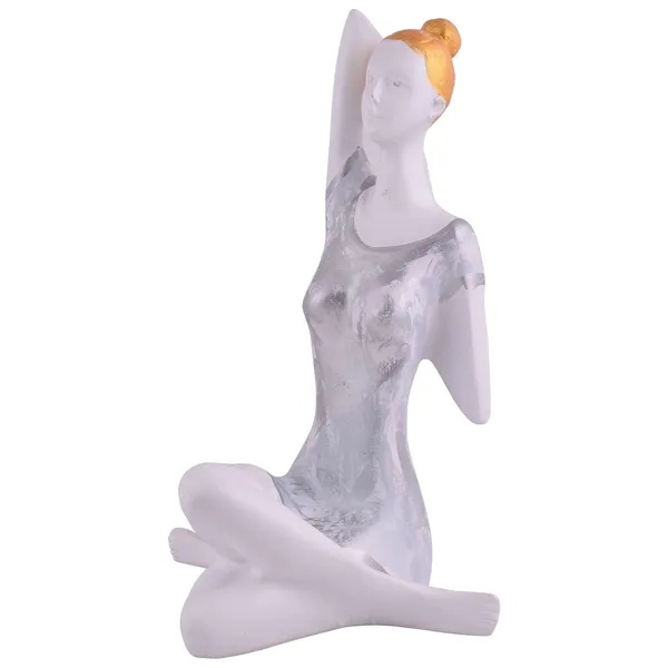 Suitable_for_Home_Decor_Yoga_Posture_Lady_Statue_Idol_for_Home_Yoga_Statue_Admirable_Piece_of_Gift_(Silver)_-5