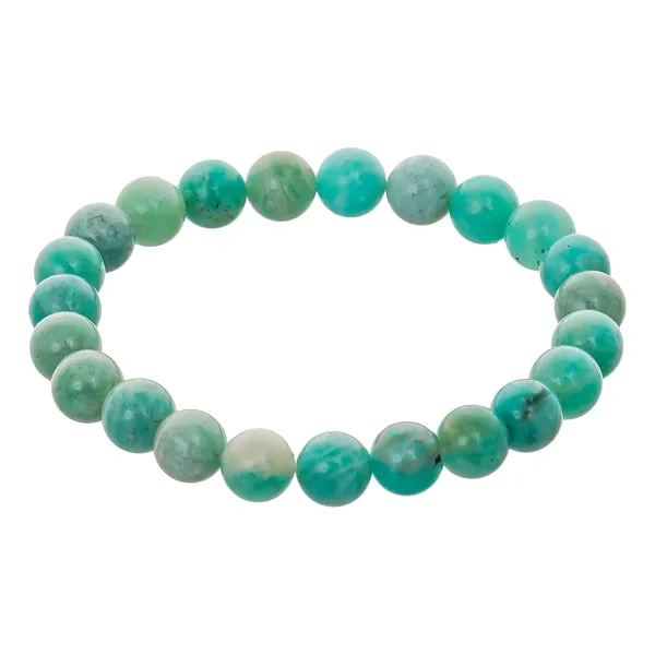 Amazonite_Bracelet_for_Women_Men's_Gifts_-_Protection_Healing_Crystal_Bracelet_-_8mm_Gemstone_Beaded_Adjustable