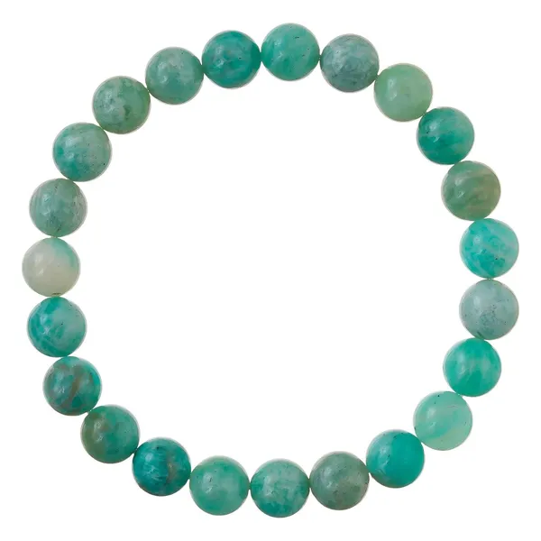 Amazonite_Bracelet_for_Women_Men's_Gifts_-_Protection_Healing_Crystal_Bracelet_-_8mm_Gemstone_Beaded_Adjustable