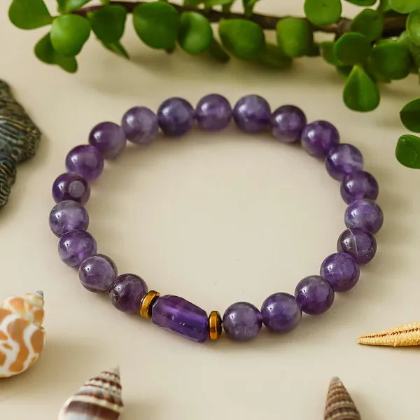 Amethyst_Tumbler_Bracelet_for_Women_Men's_Gifts_-_Protection_Healing_Crystal_Bracelet_-_8mm_Gemstone_Beaded_Adjustable