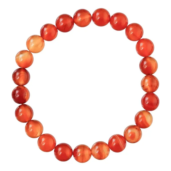 Carnelian_Bracelet_for_Women_Men's_Gifts_-_Protection_Healing_Crystal_Bracelet_-_8mm_Gemstone_Beaded_Adjustable