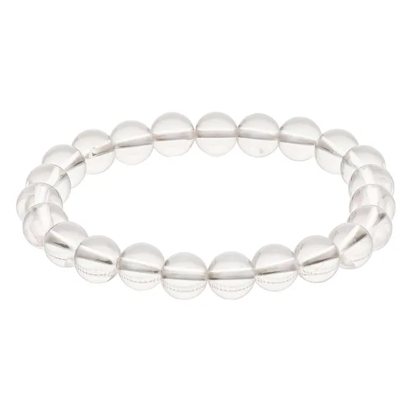 Clear_Quartz_Bracelet_for_Women_Men's_Gifts_-_Protection_Healing_Crystal_Bracelet_-_8mm_Gemstone_Beaded_Adjustable