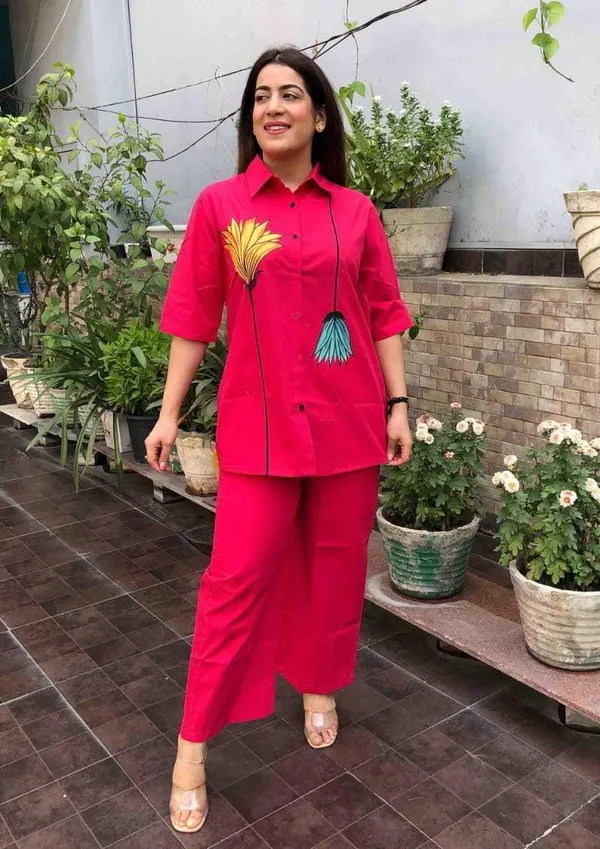 Black_Cotton_Embroidery_Straight_Kurti_Pant_With_Dupatta_Set_For_Women
