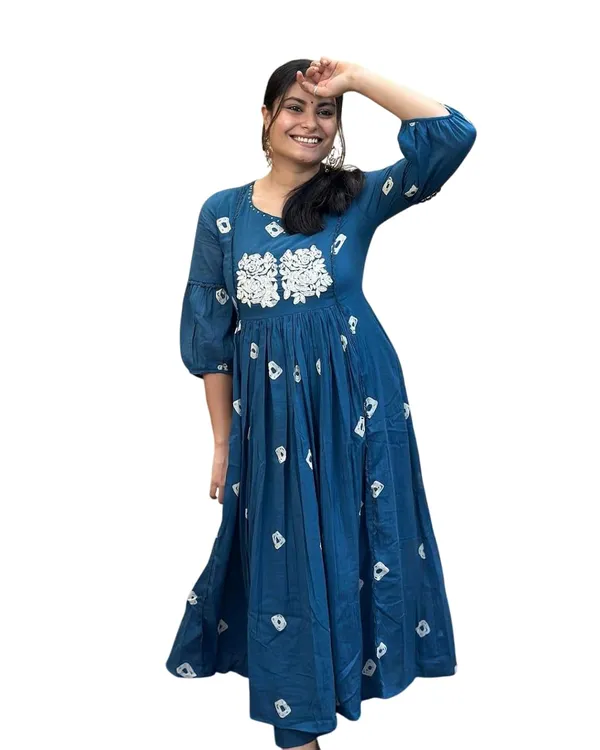 Black_Cotton_Embroidery_Straight_Kurti_Pant_With_Dupatta_Set_For_Women