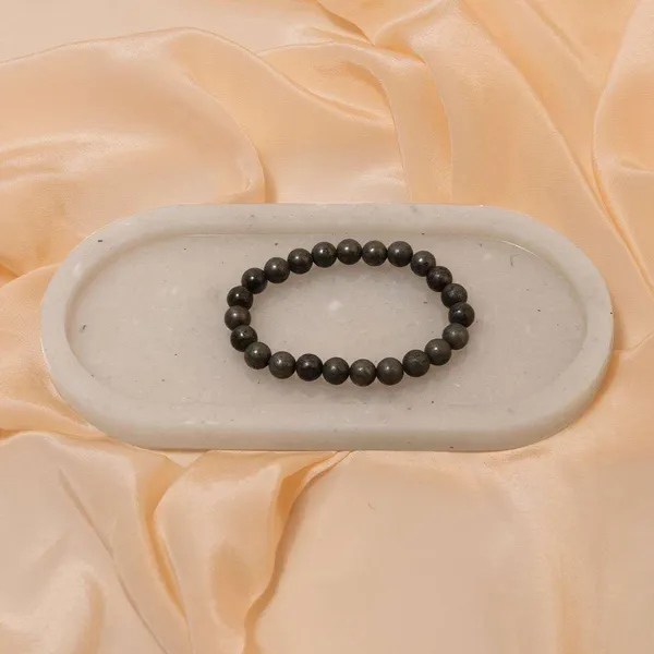 Pyrite_Bracelet_for_Women_Men's_Gifts_-_Protection_Healing_Crystal_Bracelet_-_8mm_Gemstone_Beaded_Adjustable