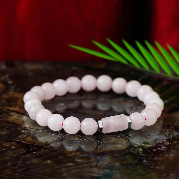 Rose_Quartz_Tumbler_Bracelet_for_Women_Men's_Gifts_-_Protection_Healing_Crystal_Bracelet_-_8mm_Gemstone_Beaded_Adjustable