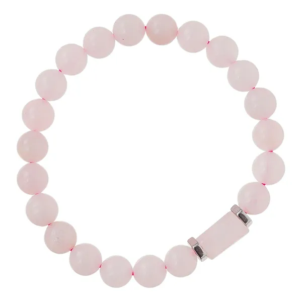 Rose_Quartz_Tumbler_Bracelet_for_Women_Men's_Gifts_-_Protection_Healing_Crystal_Bracelet_-_8mm_Gemstone_Beaded_Adjustable