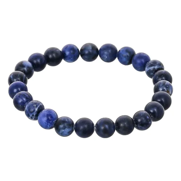 Blue_Sodalite_-_Stone_of_Wisdom_-_Handmade_Yoga_Stretch_Elastic_Bracelet_Natural_Stone_Crystal_Healing_Power_Energy_Gifts_for_Unisex_Adult_8mm_Gemstone
