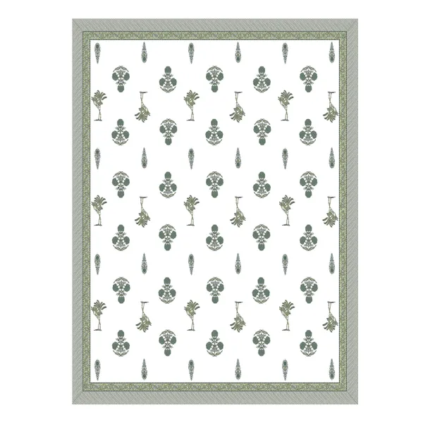 Ananta_Green_Cotton_Premium_&_Elegant_Printed_Single_Dohar_(_60"_X_90"_)By_Sabhinjo