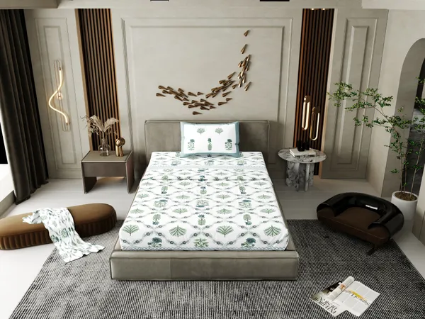 Ananta_Grey_Cotton_Premium_&_Elegant_Printed_Single_Bedsheet_(_60"_X_90"_)__With_1_Pillow_Cover_(_17"_X_27"_)_By_Sabhinjo