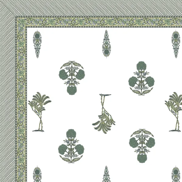 Ananta_Green_Cotton_Premium_&_Elegant_Printed_Double_Rajai_(_90"_X_108"_)By_Sabhinjo