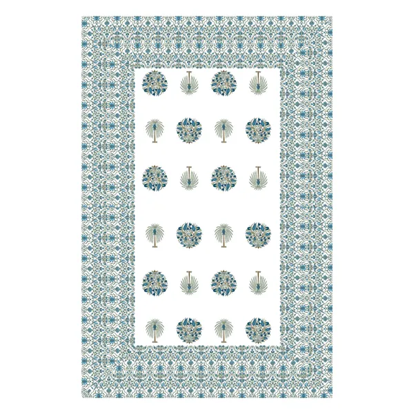 Ananta_Blue_Cotton_Premium_&_Elegant_Printed_Single_Dohar_(_60"_X_90"_)By_Sabhinjo