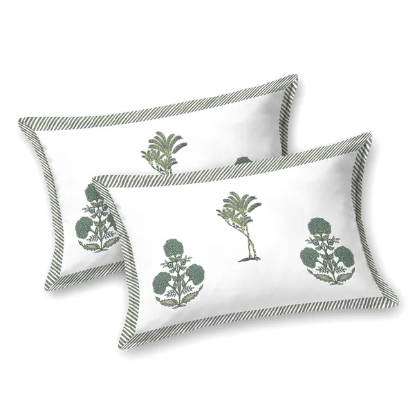 Ananta_Green_Cotton_Premium_&_Elegant_Printed_Double_Bedsheet_(_100"_X_108"_)__With_2_Pillow_Covers_(_17"_X_27"_)_By_Sabhinjo