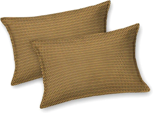 Bagru_Gold_Orange_Cotton_Premium_&_Elegant_Animal_King_Size_Bedsheet_(90"X108")__With_2_Pillow_Covers_(_17"_X_27"_)_By_Sabhinjo