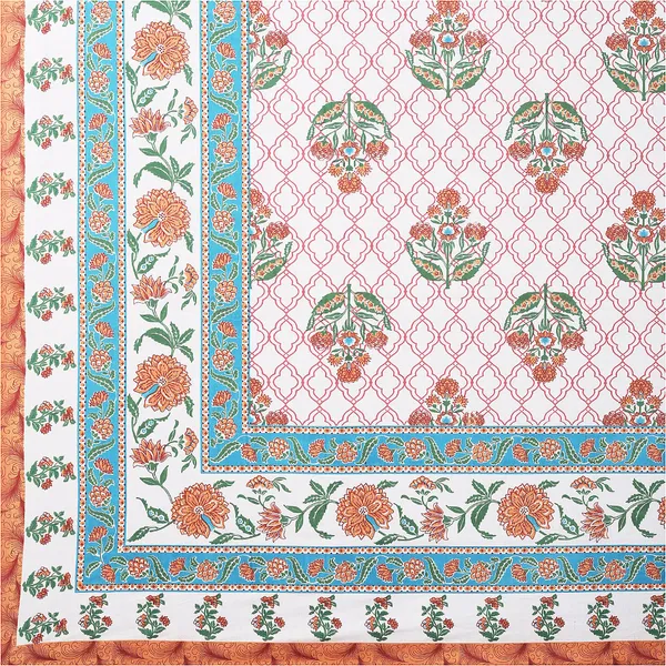 Block_Multicolor_Cotton_Premium_&_Elegant_Jaipuri_Prints_Bedsheet_(_90"_X_108"_)__With_2_Pillow_Covers_(_17"_X_27"_)_By_Sabhinjo