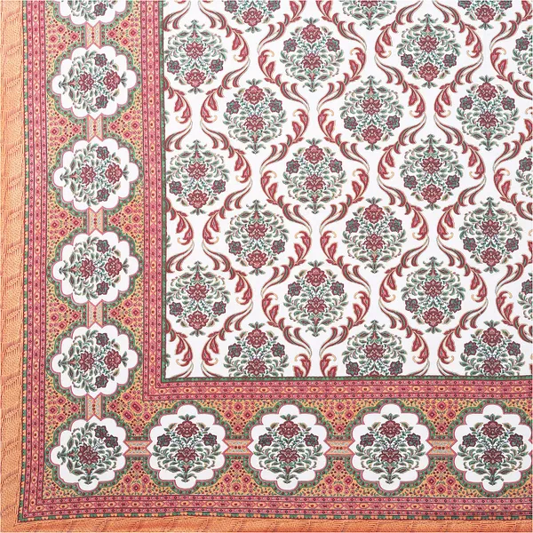 Block_Brown_Cotton_Premium_&_Elegant_Jaipuri_Prints_Bedsheet_(_90"_X_108"_)__With_2_Pillow_Covers_(_17"_X_27"_)__By_Sabhinjo