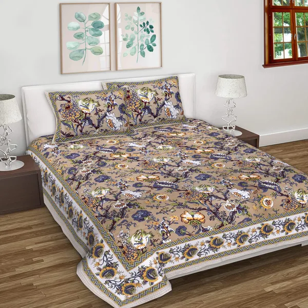 Anokhi_Multicolor_Cotton_Premium_&_Elegant_Printed_Bedsheet_(_90"_X_108"_)__With_2_Pillow_Covers_(_17"_X_27"_)_By_Sabhinjo