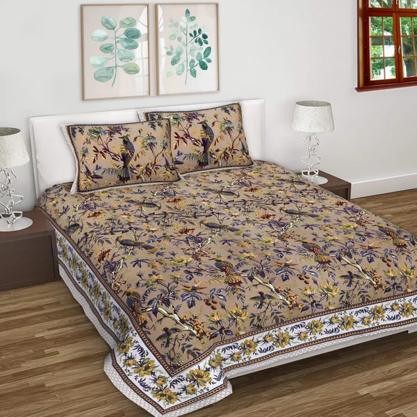 Anokhi_Multicolor_Cotton_Premium_&_Elegant_Printed_Bedsheet_(_90"_X_108"_)__With_2_Pillow_Covers_(_17"_X_27"_)_By_Sabhinjo