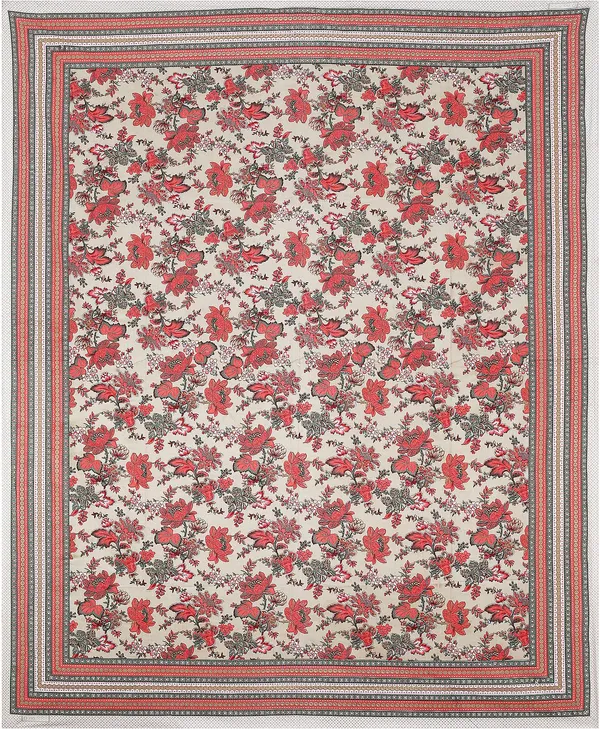 Anokhi_Red_Cotton_Premium_&_Elegant_Printed_Bedsheet_(_90"_X_108"_)__With_2_Pillow_Covers_(_17"_X_27"_)_By_Sabhinjo