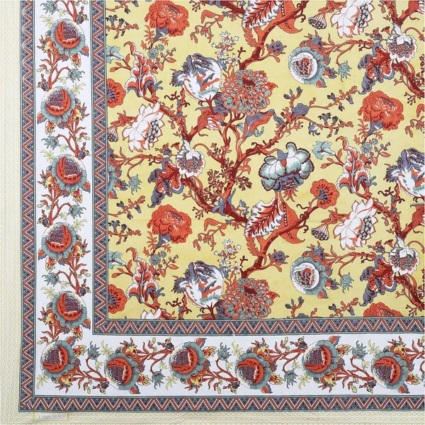 Anokhi_Yellow_Cotton_Premium_&_Elegant_Printed_Bedsheet_(_90"_X_108"_)__With_2_Pillow_Covers_(_17"_X_27"_)_By_Sabhinjo