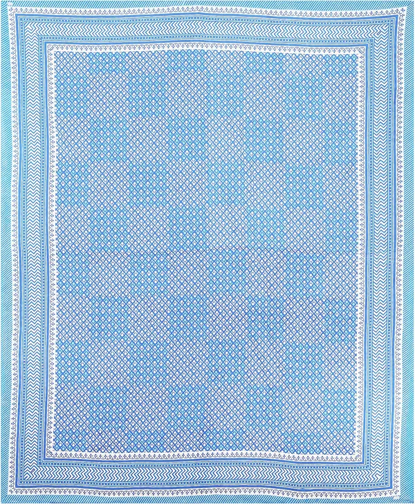 Florina_Blue_Cotton_Premium_&_Elegant_Jaipuri_Prints_Bedsheet_(_90"_X_108"_)__With_2_Pillow_Covers_(_17"_X_27"_)_By_Sabhinjo