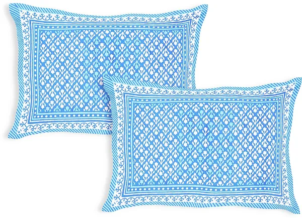 Florina_Blue_Cotton_Premium_&_Elegant_Jaipuri_Prints_Bedsheet_(_90"_X_108"_)__With_2_Pillow_Covers_(_17"_X_27"_)_By_Sabhinjo
