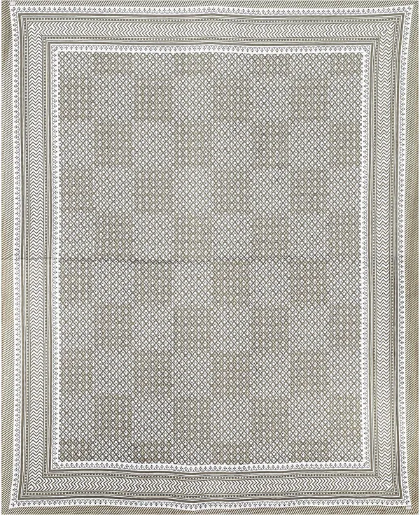 Florina_Grey_Cotton_Premium_&_Elegant_Jaipuri_Prints_Bedsheet_(_90"_X_108"_)__With_2_Pillow_Covers_(_17"_X_27"_)_By_Sabhinjo