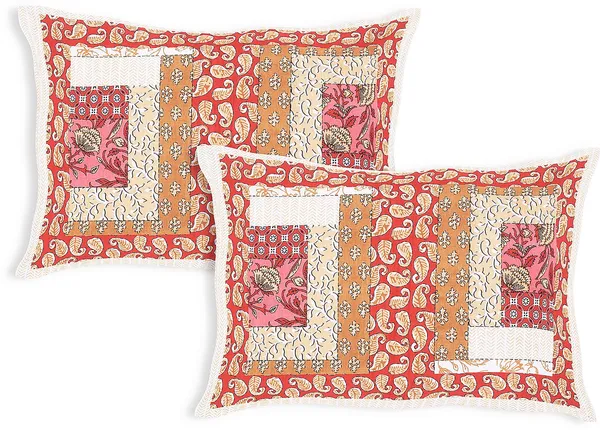 Florina_Red_Cotton_Premium_&_Elegant_Jaipuri_Prints_Bedsheet_(_90"_X_108"_)__With_2_Pillow_Covers_(_17"_X_27"_)_By_Sabhinjo