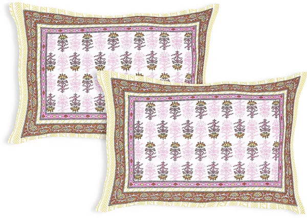 Florina_Pink_Cotton_Premium_&_Elegant_Jaipuri_Prints_Bedsheet_(_90"_X_108"_)__With_2_Pillow_Covers_(_17"_X_27"_)_By_Sabhinjo