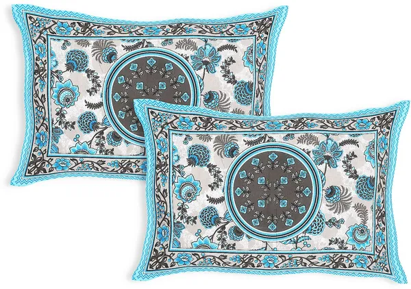 Florina_Blue_Cotton_Premium_&_Elegant_Jaipuri_Prints_Bedsheet_(_90"_X_108"_)__With_2_Pillow_Covers_(_17"_X_27"_)_By_Sabhinjo