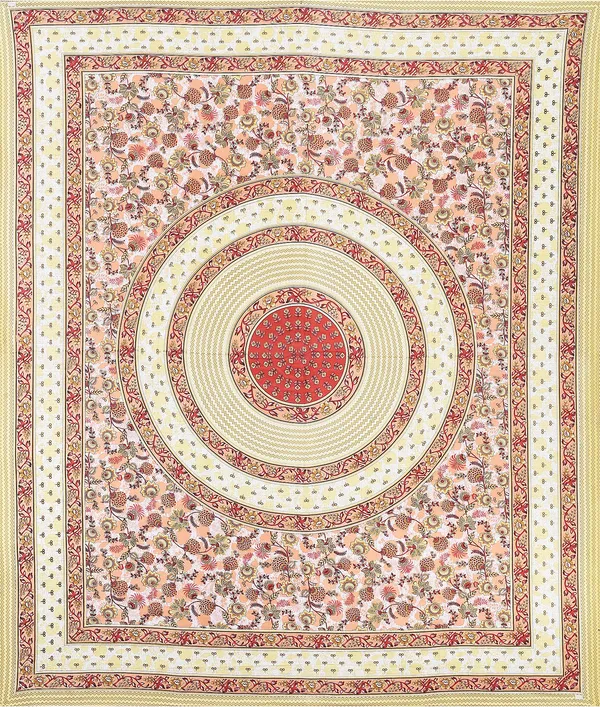 Florina_Orange_Cotton_Premium_&_Elegant_Jaipuri_Prints_Bedsheet_(_90"_X_108"_)__With_2_Pillow_Covers_(_17"_X_27"_)_By_Sabhinjo