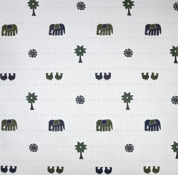 Gujri_Patch_Green_&_White_Cotton_Premium_&_Elegant_Animal_King_Size_Bedsheet_(90"X108")__With_2_Pillow_Covers_(_17"_X_27"_)_By_Sabhinjo