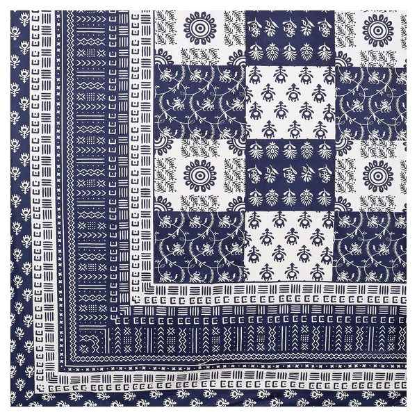 Warli_Blue_Cotton_Premium_&_Elegant_Printed_Bedsheet_(_90"_X_108"_)__With_2_Pillow_Covers_(_17"_X_27"_)_By_Sabhinjo