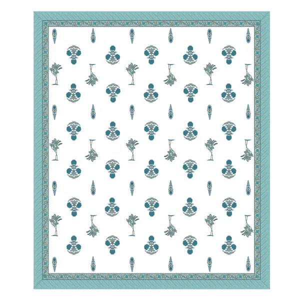 Ananta_See_Green_Cotton_Premium_&_Elegant_Printed_Double_Rajai_(_90"_X_108"_)By_Sabhinjo