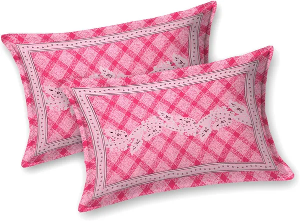 Kashida_Pink_&_Blue_Cotton_Premium_&_Elegant_Floral_King_Size_Bedsheet_(90"X108")__With_2_Pillow_Covers_(_17"_X_27"_)_By_Sabhinjo
