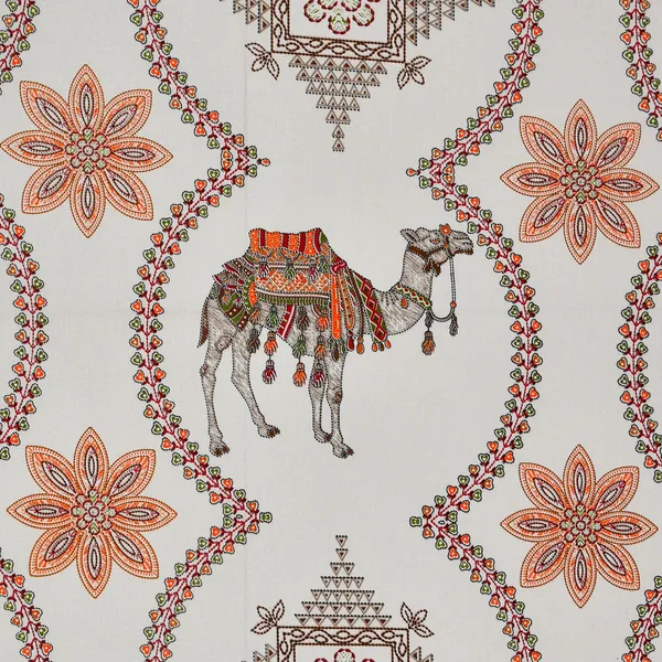 Kashida_Brown__Cotton_Premium_&_Elegant_Animal_King_Size_Bedsheet_(90"X108")__With_2_Pillow_Covers_(_17"_X_27"_)_By_Sabhinjo