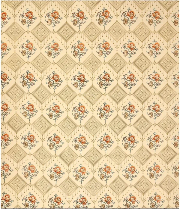 Kashida_Beige_&_Green_Cotton_Premium_&_Elegant_Floral_King_Size_Bedsheet_(90"X108")__With_2_Pillow_Covers_(_17"_X_27"_)_By_Sabhinjo