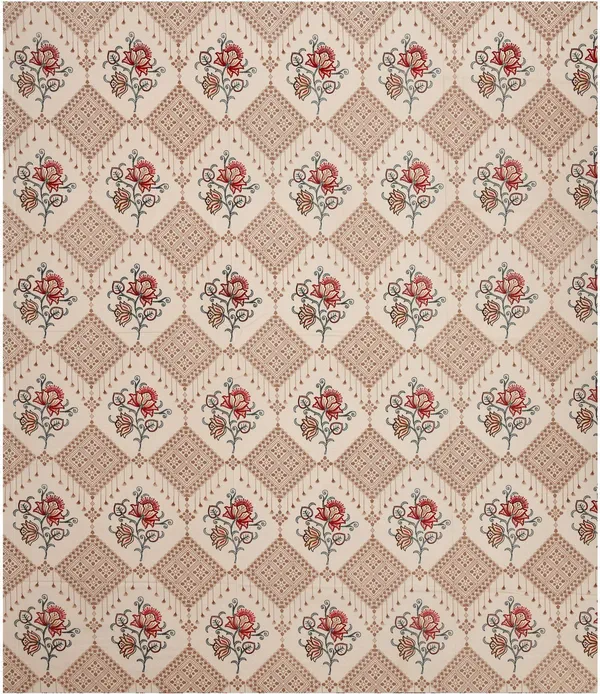 Kashida_Brown_&_Red_Cotton_Premium_&_Elegant_Floral_King_Size_Bedsheet_(90"X108")__With_2_Pillow_Covers_(_17"_X_27"_)_By_Sabhinjo