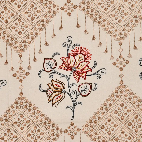 Kashida_Brown_&_Red_Cotton_Premium_&_Elegant_Floral_King_Size_Bedsheet_(90"X108")__With_2_Pillow_Covers_(_17"_X_27"_)_By_Sabhinjo