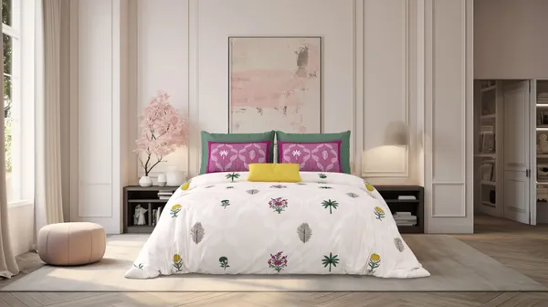 Milky_White_Pink_Cotton_Premium_&_Elegant_Printed_King_Size_Bedsheet_(90"X108")With_2_Pillow_Covers_(17"x27")_By_Sabhinjo