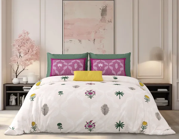 Milky_White_Pink_Cotton_Premium_&_Elegant_Printed_King_Size_Bedsheet_(90"X108")With_2_Pillow_Covers_(17"x27")_By_Sabhinjo
