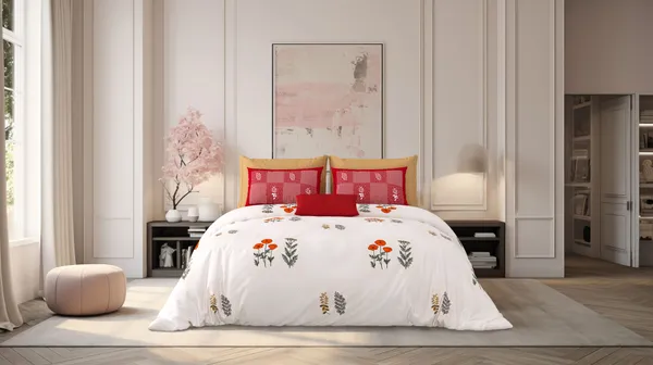 Milky_White_Pink_&_Red_Cotton_Premium_&_Elegant_Printed_King_Size_Bedsheet_(90"X108")__With_2_Pillow_Covers_(_17"_X_27"_)_By_Sabhinjo