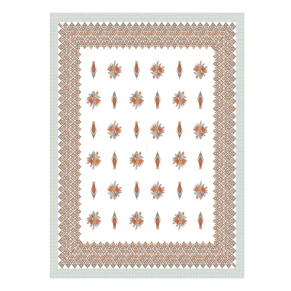 Ananta_Brown_Cotton_Premium_&_Elegant_Printed_Single_Dohar_(_60"_X_90"_)By_Sabhinjo