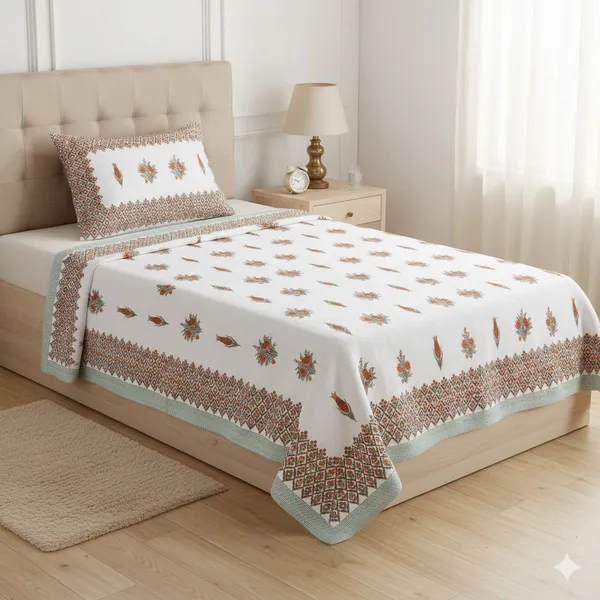 Ananta_Brown_Cotton_Premium_&_Elegant_Printed_Single_Dohar_(_60"_X_90"_)By_Sabhinjo