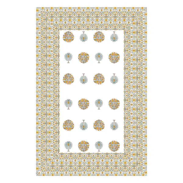 Ananta_Yellow_Cotton_Premium_&_Elegant_Printed_Single_Rajai_(_60"_X_90"_)By_Sabhinjo