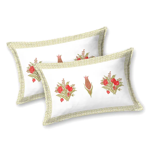 Ananta_Red_Cotton_Premium_&_Elegant_Printed_Double_Bedsheet_(_100"_X_108"_)__With_2_Pillow_Covers_(_17"_X_27"_)_By_Sabhinjo