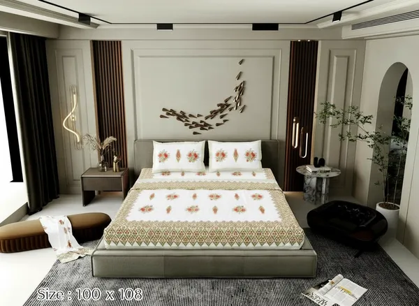 Ananta_Red_Cotton_Premium_&_Elegant_Printed_Double_Bedsheet_(_100"_X_108"_)__With_2_Pillow_Covers_(_17"_X_27"_)_By_Sabhinjo