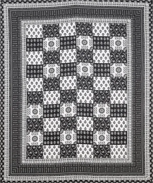 Warli_Black_Cotton_Premium_&_Elegant_Printed_Bedsheet_(_90"_X_108"_)__With_2_Pillow_Covers_(_17"_X_27"_)_By_Sabhinjo