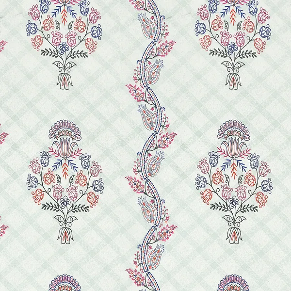 Kashida_Pink_&_Blue_Cotton_Premium_&_Elegant_Floral_King_Size_Bedsheet_(90"X108")__With_2_Pillow_Covers_(_17"_X_27"_)_By_Sabhinjo