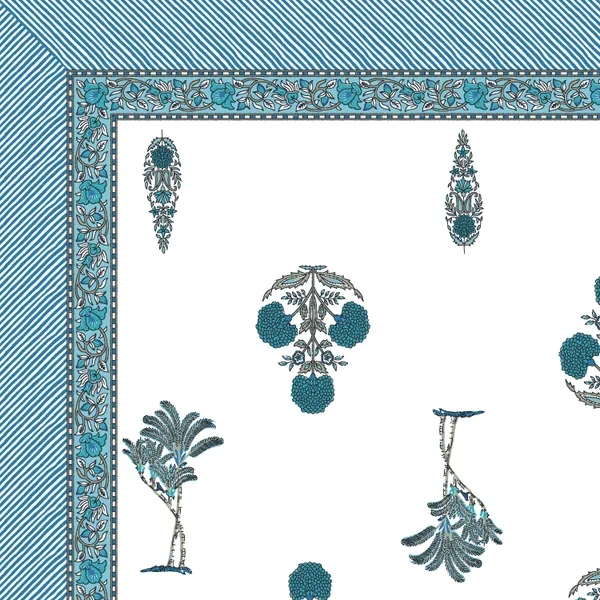 Ananta_Blue_Cotton_Premium_&_Elegant_Printed_Single_Dohar_(_60"_X_90"_)By_Sabhinjo